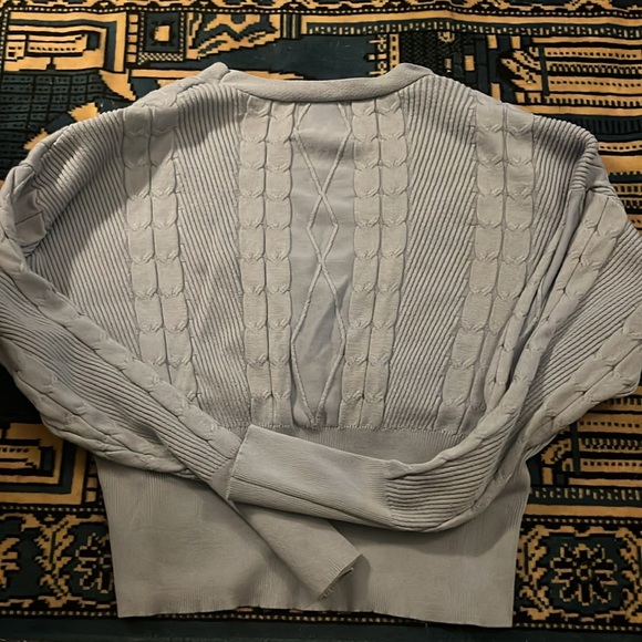 Pink Rose Surplice Sweater - Picture 6 of 6